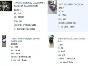 İkinci el araçta ‘bedelli askerlik’ hareketliliği