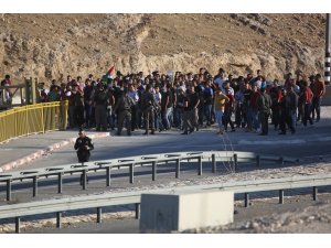 Han el-Ahmer'de İsrail protestosu