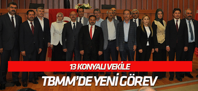 Konyalı vekillere yeni görev