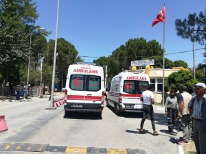 Vali Civelek, yaralı işçileri ziyaret etti