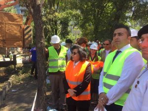 Vali Civelek, çökmenin yaşandığı termik santralde
