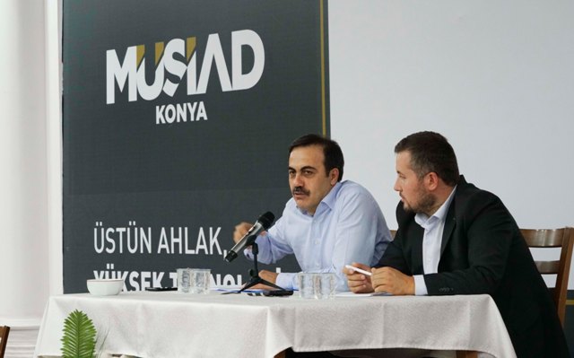 Öztürk, MÜSİAD’ta konuştu