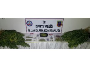 Isparta’da uyuşturucu operasyonu