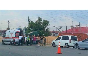 Eskişehir’de trafik kazası; 2 yaralı