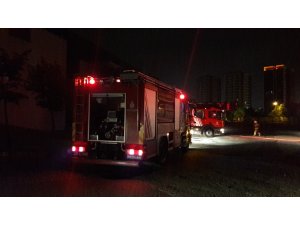 Bakırköy’de bulunan fuar merkezinde yangın