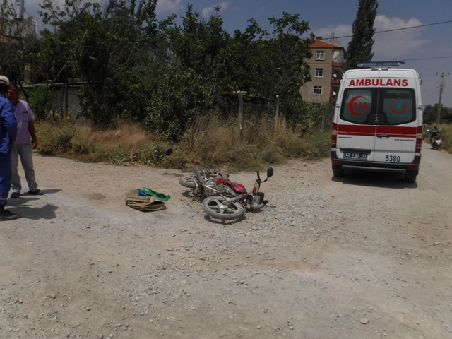 Akşehir’de trafik kazası: 3 yaralı