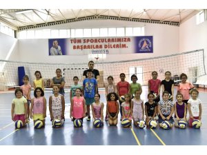 Muratpaşa’da sporla dolu bir yaz