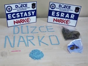 Düzce polisinden uyuşturucu operasyonu