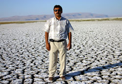 Akşehir Gölü çöl oldu