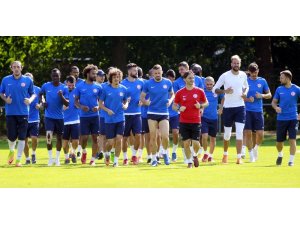 Antalyaspor şut çalıştı