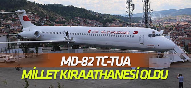 Eski uçak "millet kıraathanesi" oldu