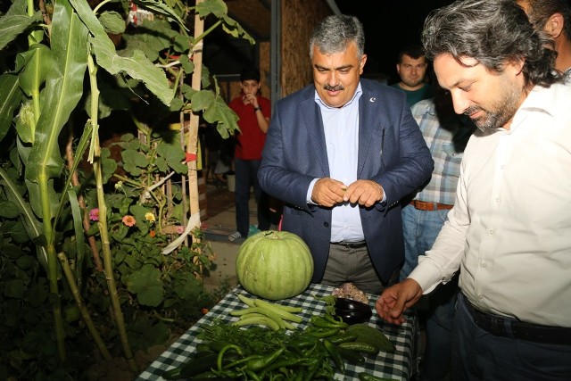 Başkan Özgüven'den hobi bahçeleri sakinleriyle buluştu