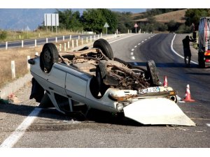 Manisa’da trafik kazası: 5 yaralı
