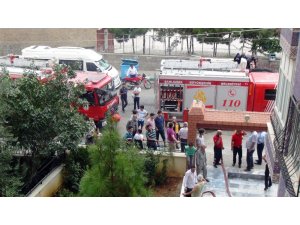 Buzdolabı kablosu yangına neden oldu