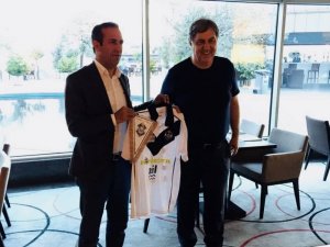 Adil Gevrek, FC Lugano Başkanı Angelo Renzetti’yi ağırladı