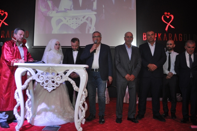 Ramazan Bayram oğlunu evlendirdi