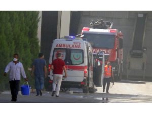 Gaziantep’te fabrika yangını