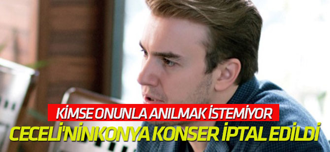 Mustafa Ceceli'nin vereceği konser iptal edildi