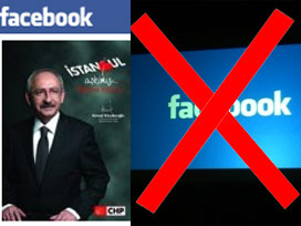 Facebook'a Kılıçdaroğlu PKK'lıdır engeli!