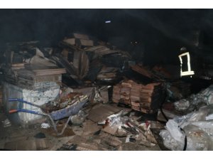 Devriye bekçilerinin dikkati yangının büyümesini önledi