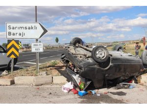 Otomobiller çarpıştı: 6 yaralı