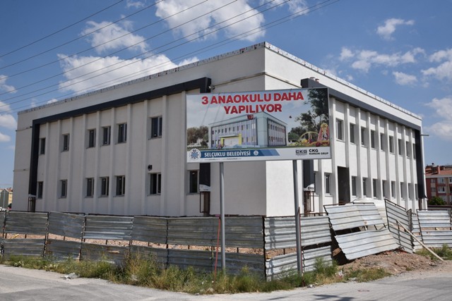 Selçuklu'da okul öncesi eğitime büyük destek