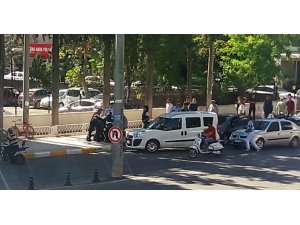 Polis şüpheli şahsı zor kullanarak gözaltına aldı