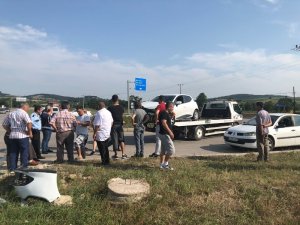 Sakarya’da trafik kazası: 2 yaralı