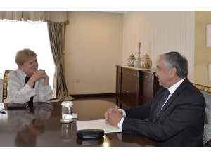 KKTC Cumhurbaşkanı Akıncı, BM Temsilcisi Lute ile görüştü