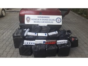 Kahramanmaraş’ta 3 bin 630 paket kaçak sigara ele geçirildi