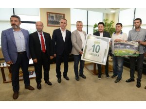 Bursaspor’dan BTSO’ya teşekkür