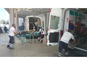 Kontrolden çıkan otomobil şarampole yuvarlandı: 4 yaralı
