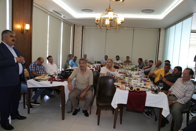 Başkan Özgüven Basınla bir araya geldi