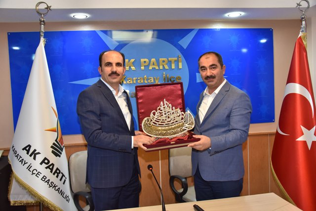 Başkan Altay, AK Parti Meram ve Karatay Teşkilatlarını Ziyaret Etti
