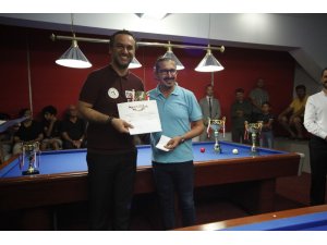 Bilardoda Savaş Bulut üçüncü oldu