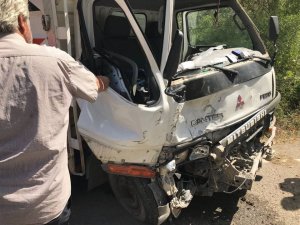 Oltu’da trafik kazası: 2 yaralı