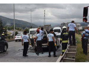 Seyir halindeki cipte yangın