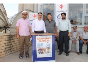 Sarıkaya'da Diyanet Vakfı kurban bağışı standı açıldı