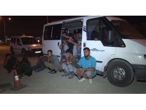 Adana’da 44 kaçak mülteci yakalandı