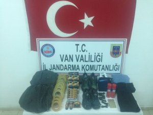 Van’da terör eylemlerinde kullanılacak malzemeler ele geçirildi