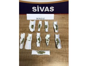 Sivas’ta uyuşturucu operasyonları
