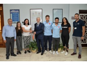 Ulcay, Avrupa’ya damga vuran sporcuları ağırladı