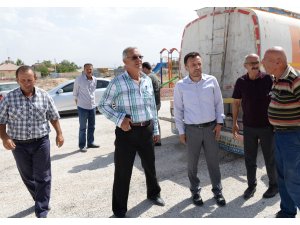 Başkan Oğuz'un mahalle ziyaretleri