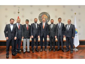 KİTSO yönetim kurulu TOBB Başkanı Hisarcıklıoğlu ile bir araya geldi