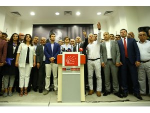 CHP'nin 59 il başkanından ortak açıklama