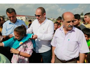 Güneyin çocukları sporla gülüyor
