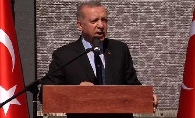 Cumhurbaşkanı Erdoğan Pretorya Büyükelçiliği açılışına katıldı