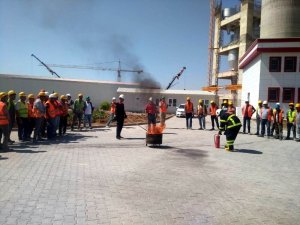 İtfaiye Müdürlüğü Eğitimlere devam ediyor
