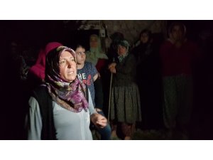 Yangın sonrası köylüler isyan etti