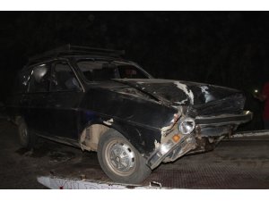 Otomobil ile motosiklet çarpıştı: 1 ölü